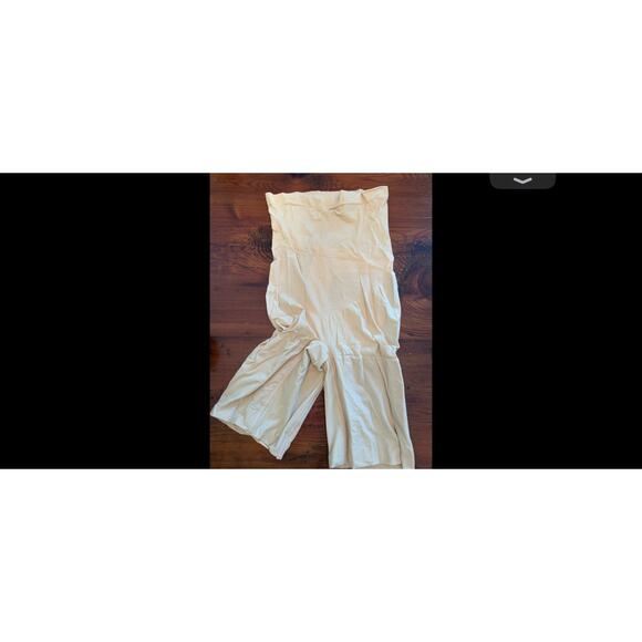 Spanx Womens Higher Power Shorts Beige High Waisted Shaping Short Sz XL 2745 NEW - Picture 5 of 5